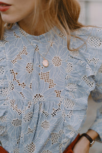 Blouse Elena - bleu ciel