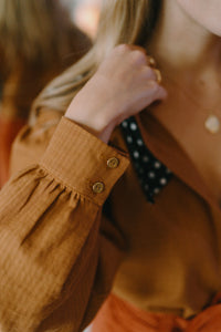Blouse Clara - ocre