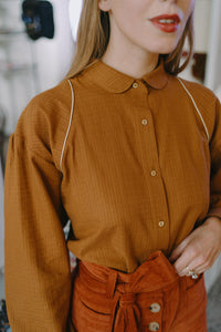 Blouse Clara - ocre