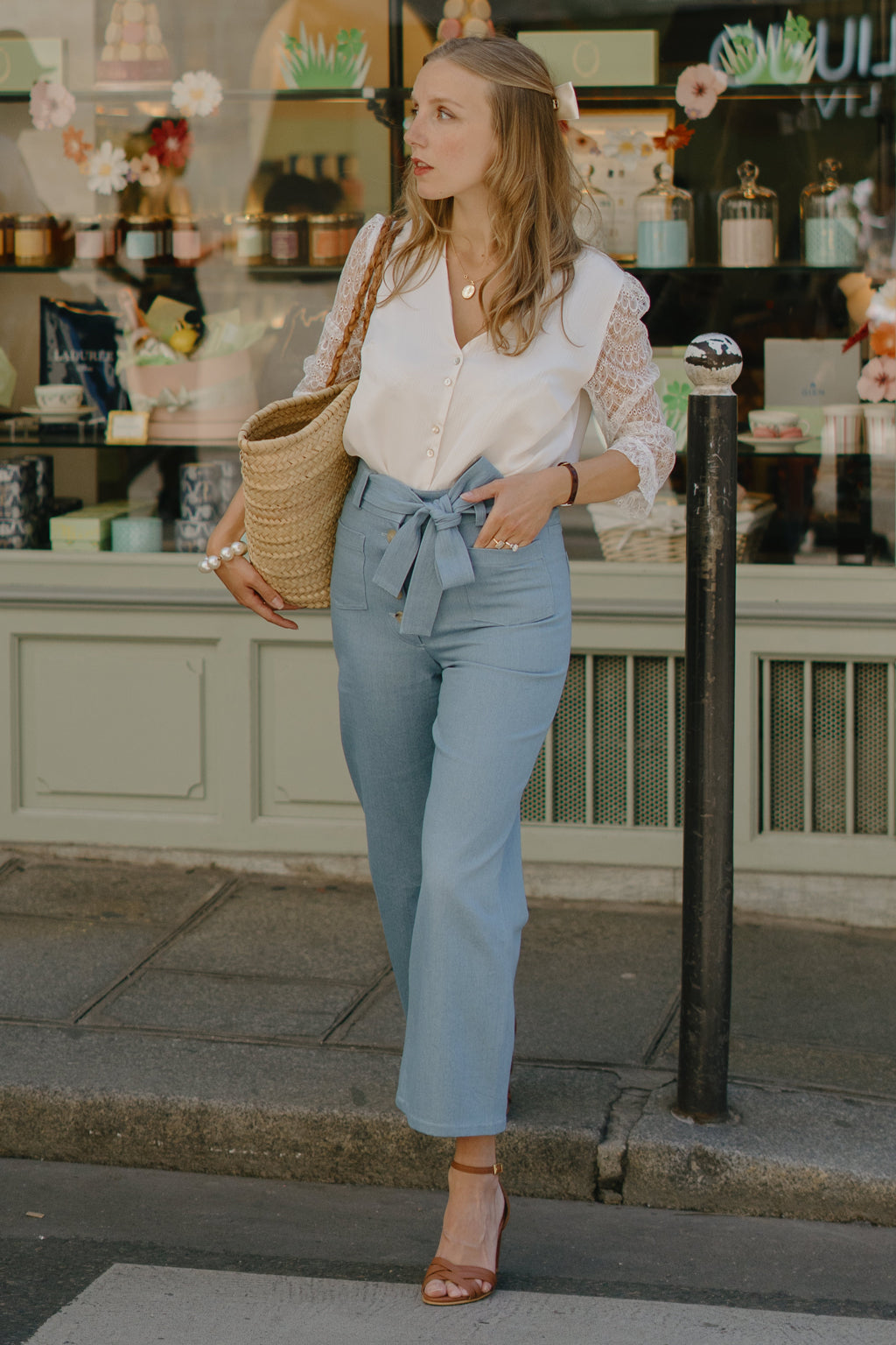 Vêtements Taille Jean Femme Americaine Jean 7/8 Femme Mitya